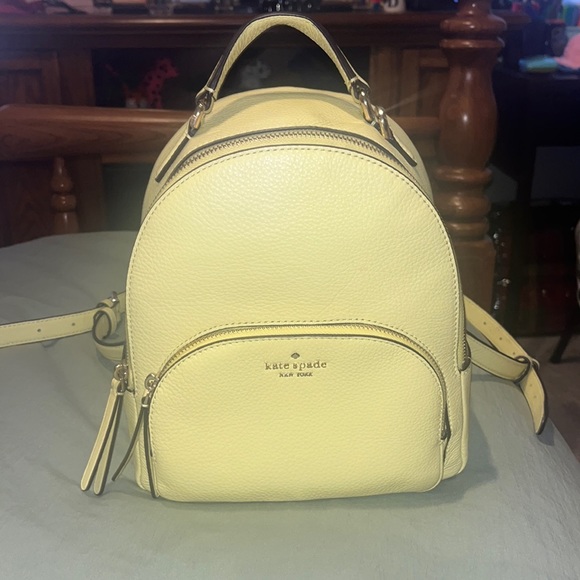 kate spade Handbags - KATE SPADE YELLOW BACKPACK